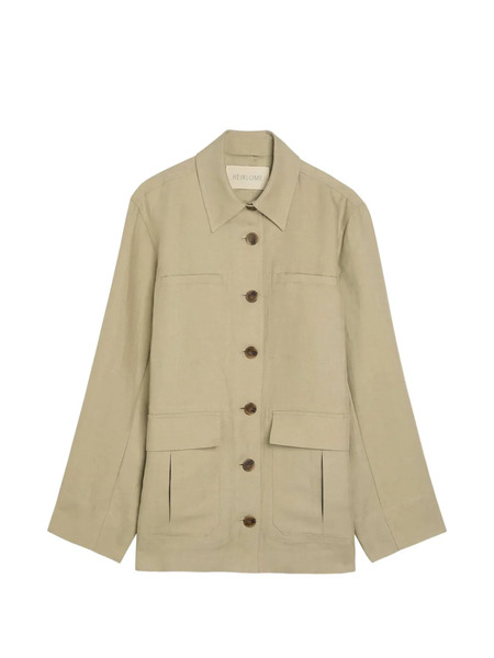  Heirlome Chaqueta Barn Con Botones - Verde 