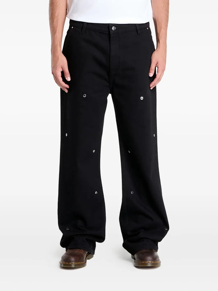  Heliot Emil Vaqueros Con Apliques - Negro 