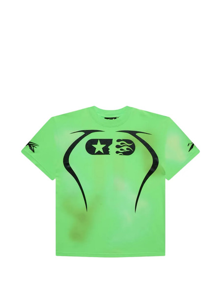  Hellstar Camiseta Estampada - Verde 