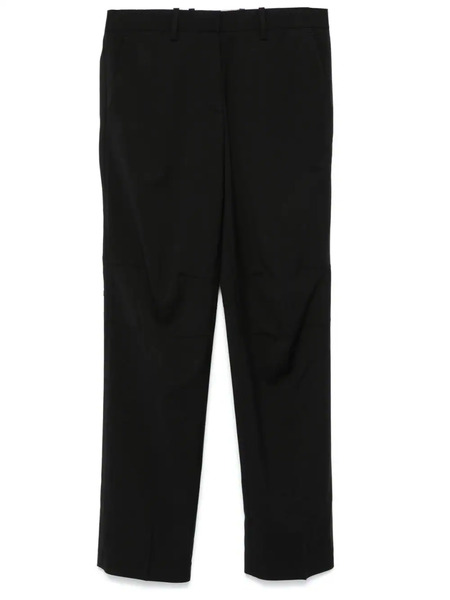  Helmut Lang Pantalones Curved Car - Negro 