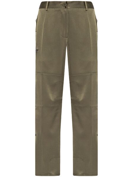  Helmut Lang Pantalones Rectos - Verde 