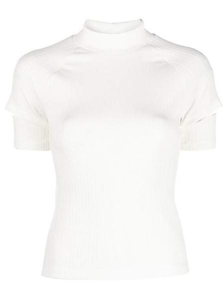  Helmut Lang Top Con Aberturas - Blanco 