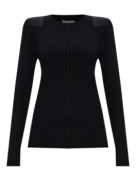  Helmut Lang Top De Canalé - Negro 