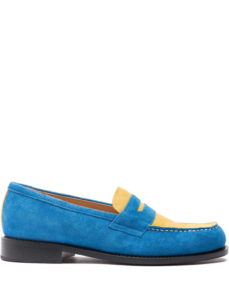  Hender Scheme Mocasines De Dos Tonos - Azul 