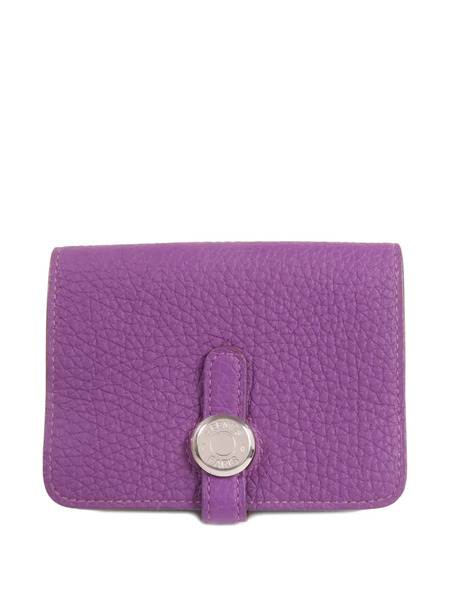  Hermès Pre-owned Tarjetero Dogon 2014 - Morado 