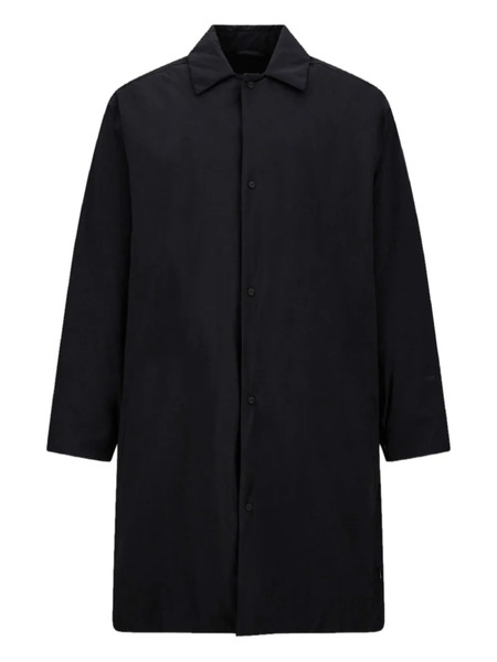  Herno Abrigo Con Botones - Negro 