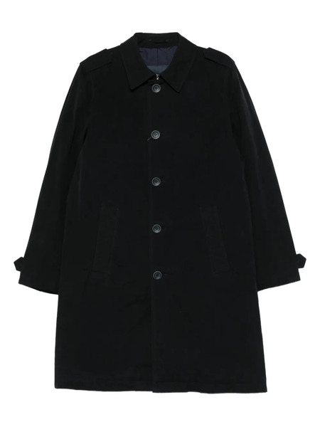  Herno Abrigo Con Botones - Negro 