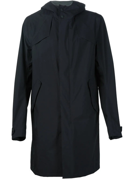  Herno Abrigo Con Capucha - Negro 