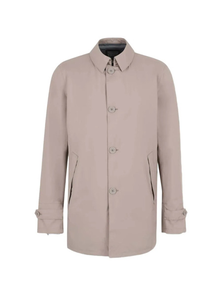  Herno Abrigo Impermeable Con Botones - Neutro 