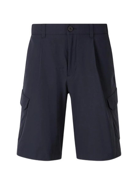  Herno Bermudas Cargo Con Pinzas - Azul 