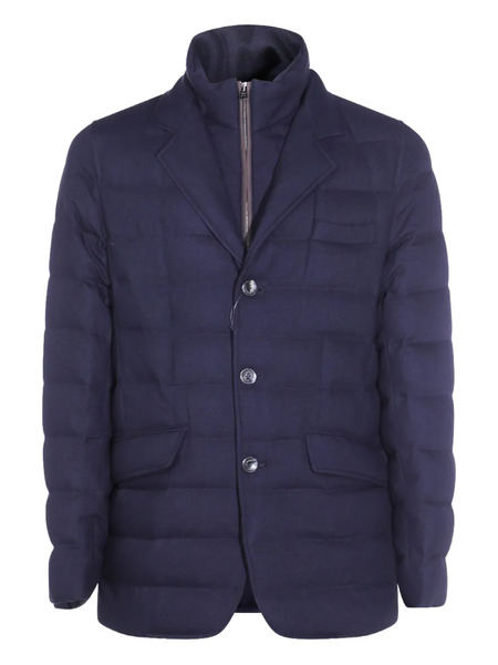  Herno Blazer Acolchado A Capas - Azul 