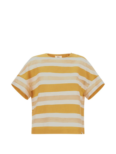  Herno Blusa A Rayas - Amarillo 