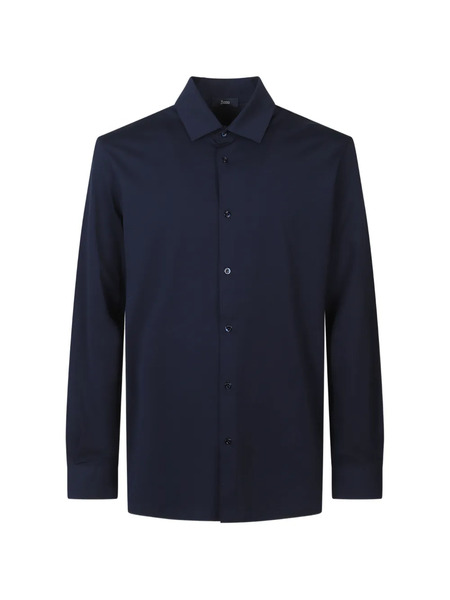 Herno Camisa Con Botones - Azul 