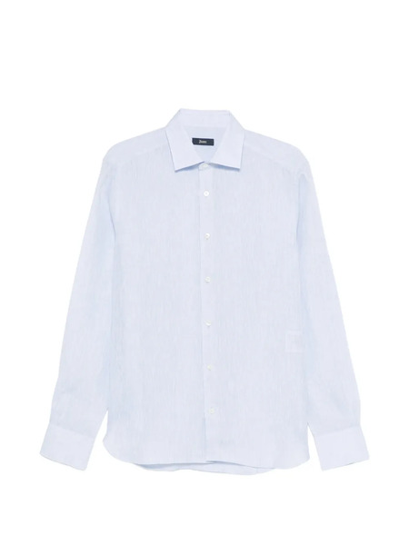  Herno Camisa Con Botones - Azul 