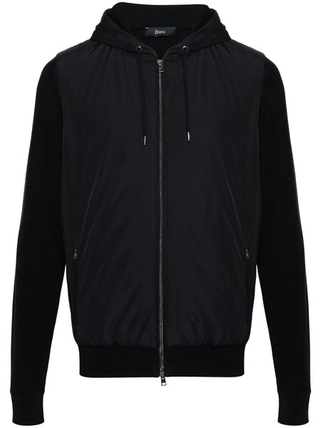  Herno Chaqueta Con Paneles En Contraste - Azul 