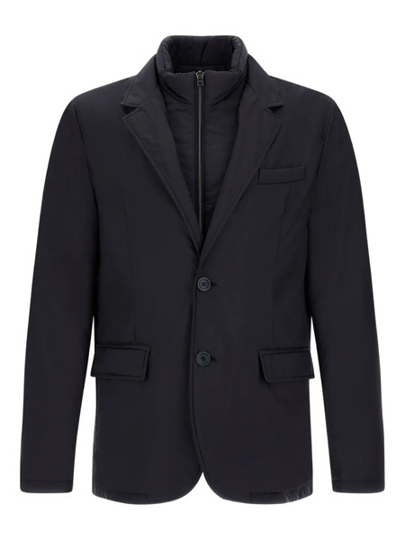  Herno Chaqueta Ina Ecoage Con Dos Botones - Azul 