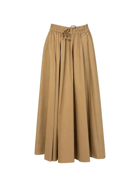  Herno Drawstring Flared Maxi Skirt - Neutro 