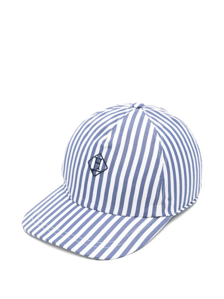  Herno Gorra A Rayas - Azul 