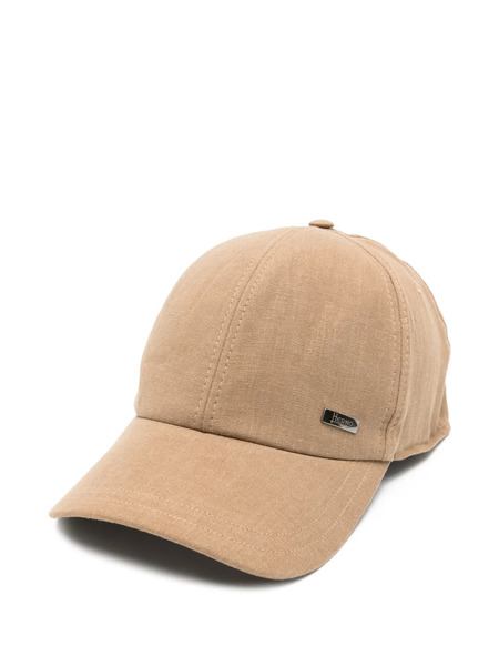  Herno Gorra Con Placa Del Logo - Neutro 