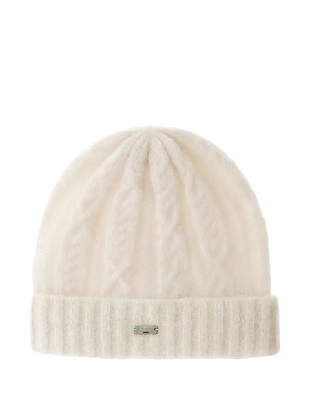  Herno Gorro De Punto De Ochos - Blanco 
