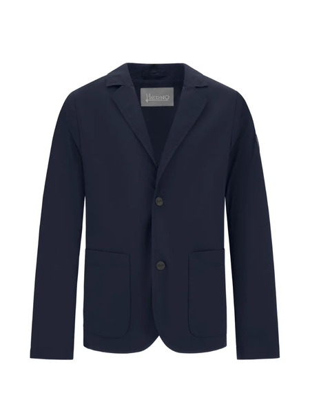  Herno Kids Blazer Con Botones - Azul 