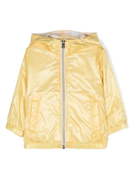  Herno Kids Chubasquero Con Capucha - Amarillo 
