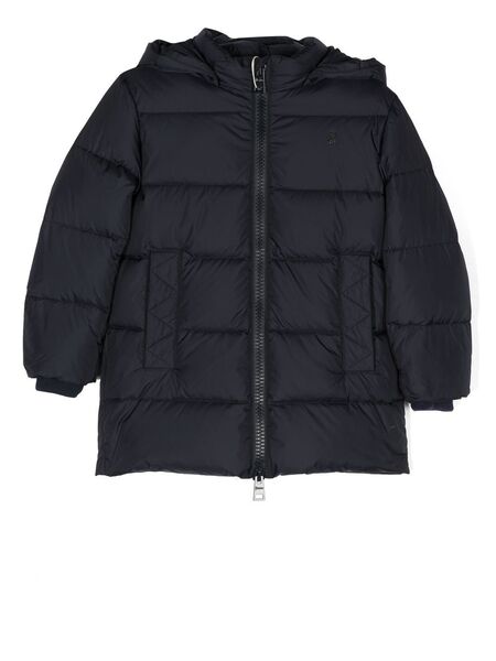  Herno Kids Plumífero Con Capucha - Azul 