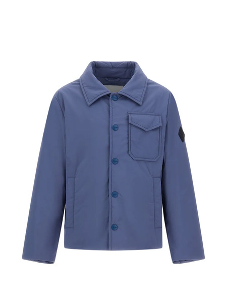  Herno Kids Sobrecamisa Con Botones - Azul 