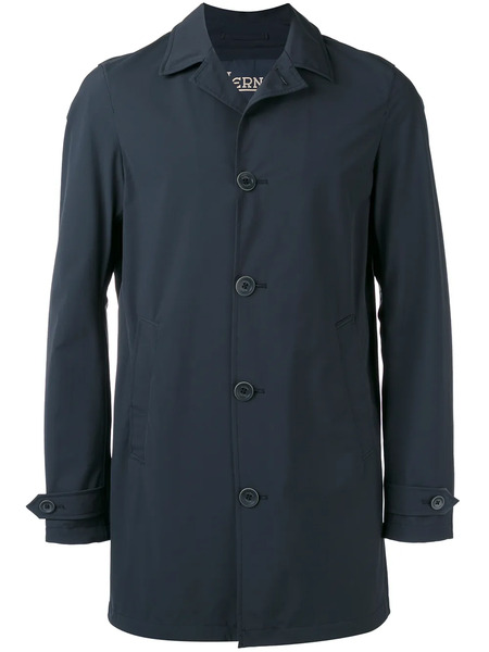  Herno Midi Raincoat - Azul 