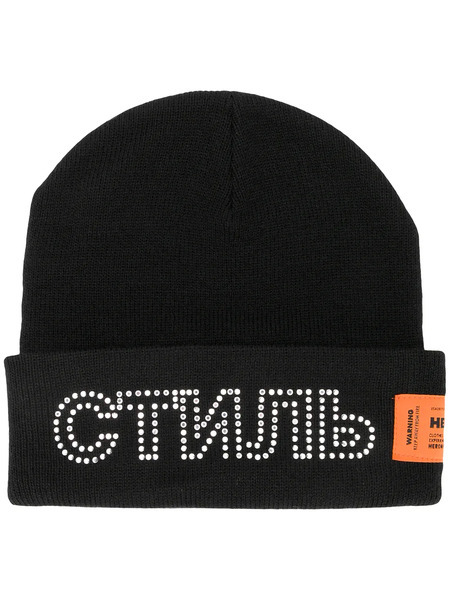  Heron Preston Gorro Carhartt - Negro 