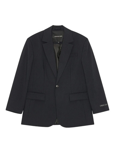  Herskind Blazer A Rayas Diplomáticas - Azul 