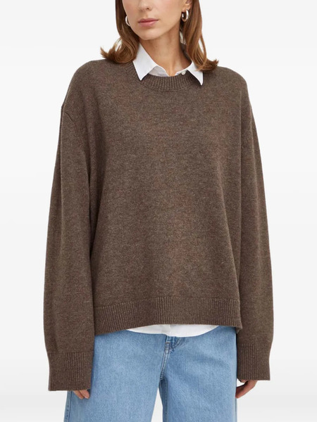  Herskind Jersey Con Cuello Redondo - Marrón 