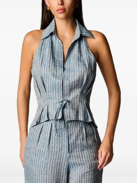  Hevron Top Sloan A Rayas - Azul 