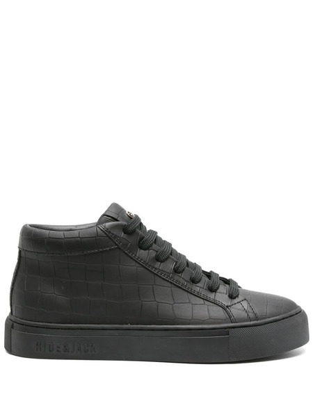  Hide&jack Zapatillas Essence Croco - Negro 