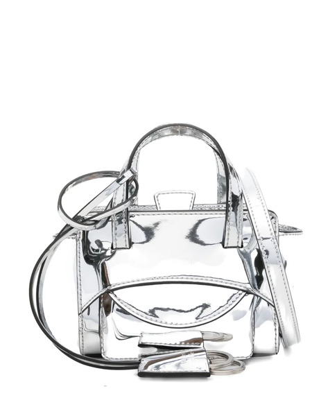  Hidesins Bolso Shopper Flap Xs - Plateado 