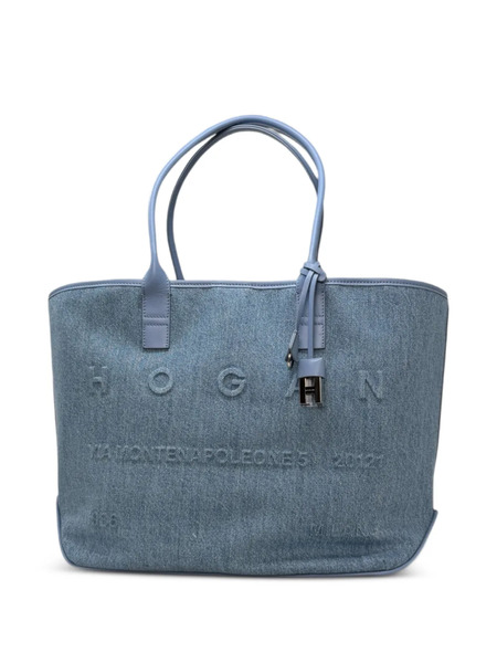 Hogan Bolso Shopper Address - Azul 