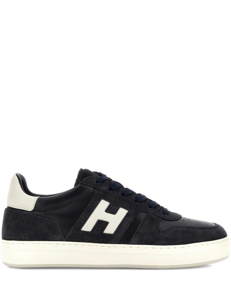  Hogan Zapatillas H-tv De Ante Con Logo - Azul 