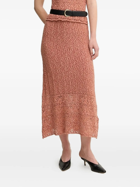  Hoss Intropia Falda Midi Ruth - Naranja 
