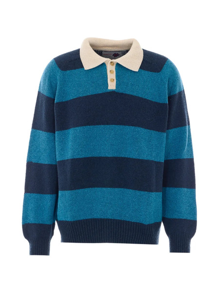  Howlin' Polo A Rayas - Azul 