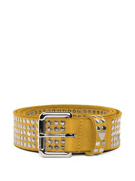  Htc Los Angeles Cinturón Con Apliques - Amarillo 