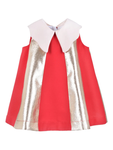  Hucklebones London Vestido Candy Cane - Rojo 