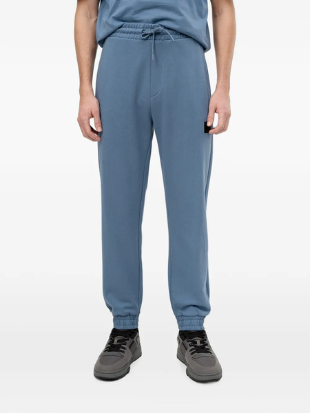  Hugo Logo-patch Drawstring Track Pants - Azul 