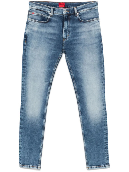  Hugo Vaqueros Con Corte Slim - Azul 