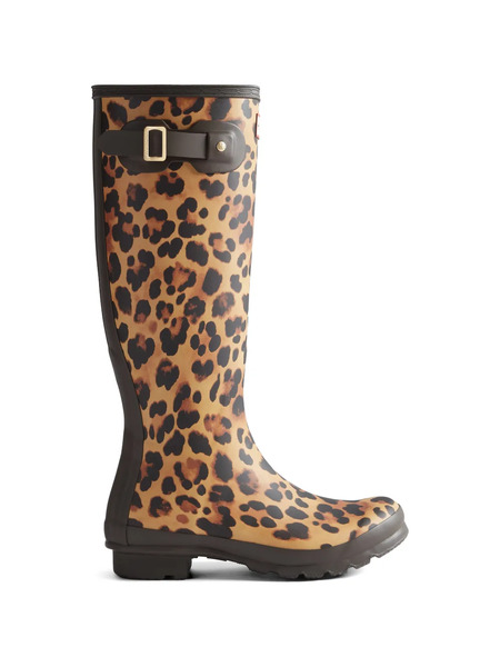  Hunter Botas Con Estampado De Leopardo - Neutro 