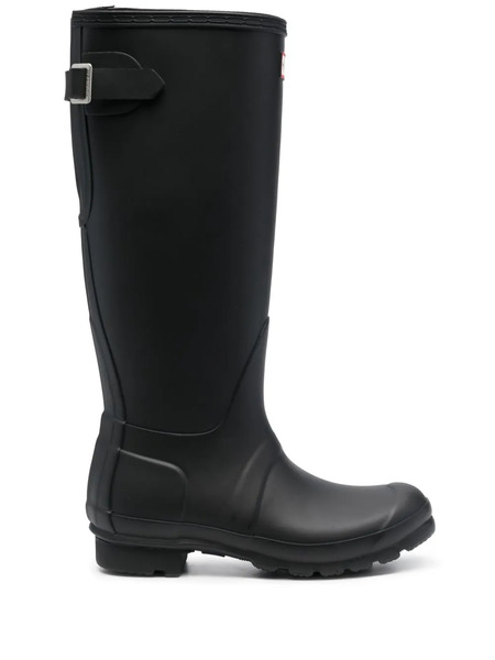  Hunter Botas Con Hebilla Trasera - Negro 