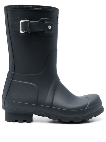  Hunter Botas De Agua Slip-on Con Logo - Azul 
