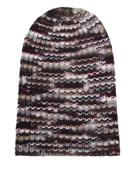  Hurray Gorro A Rayas - Marrón 