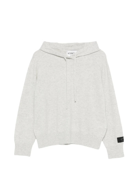  Iceberg Jersey Con Capucha - Gris 