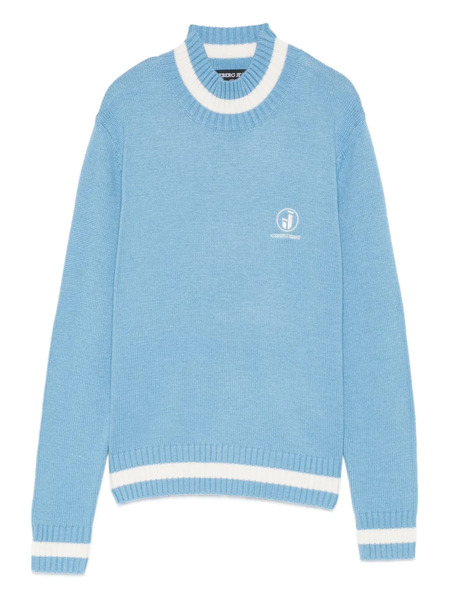  Iceberg Jersey Con Logo Bordado - Azul 
