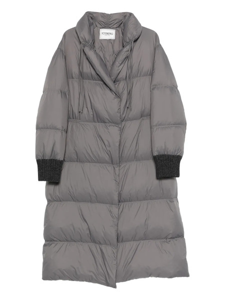  Iceberg Plumífero Con Botones - Gris 